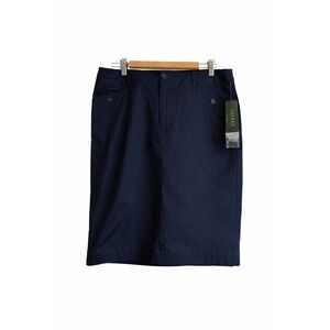Lauren Ralph Lauren Navy Blue Pencil Skirt | NWT | Size 12 MSRP $80